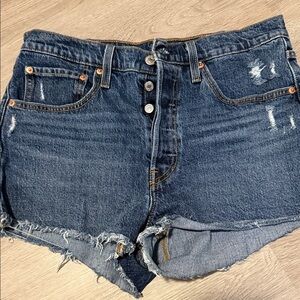 Levi’s Denim Blue Women's Shorts